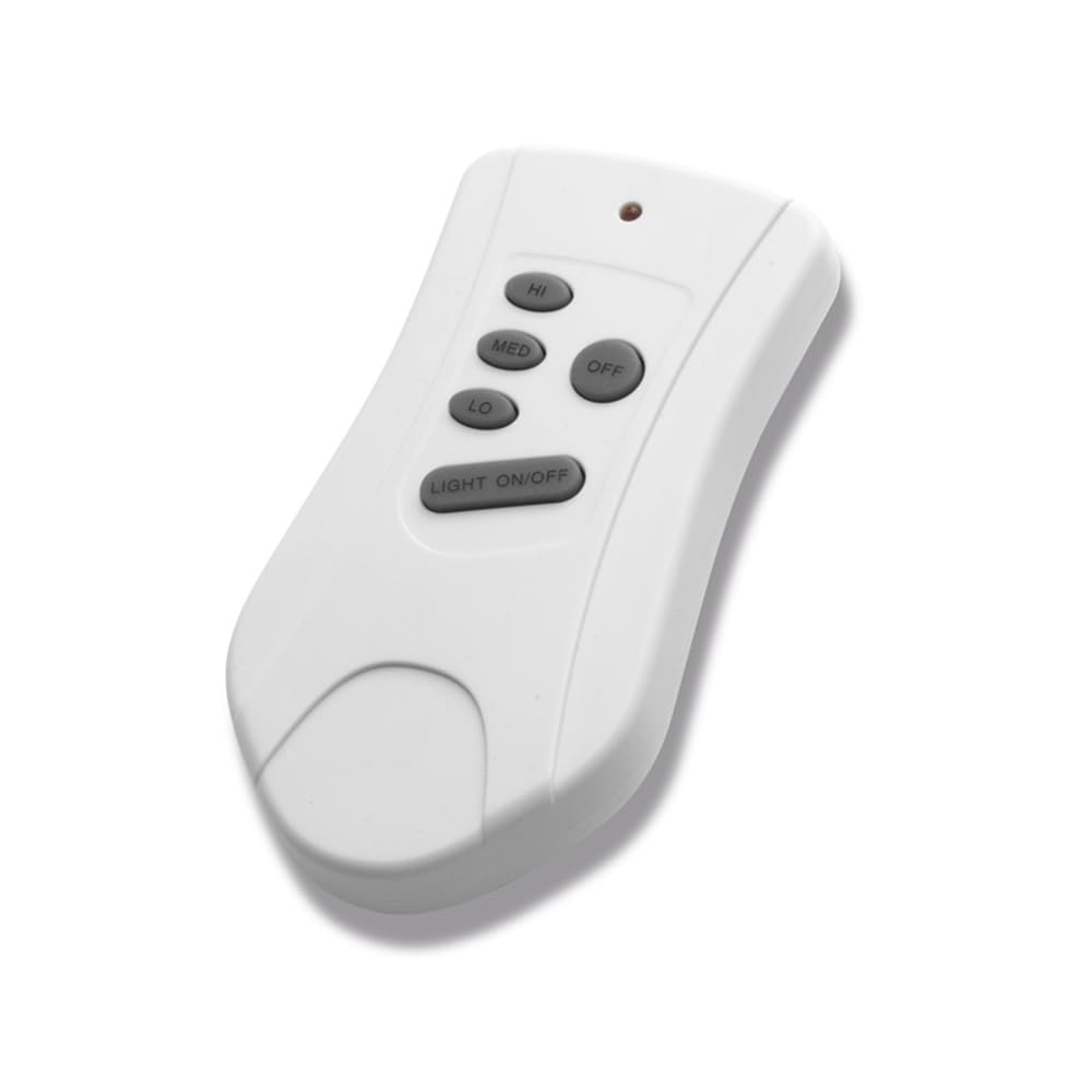 PERENZ 7099 Telecomando Universale a Onde Radio con Centralina 3 Velocità Colore bianco