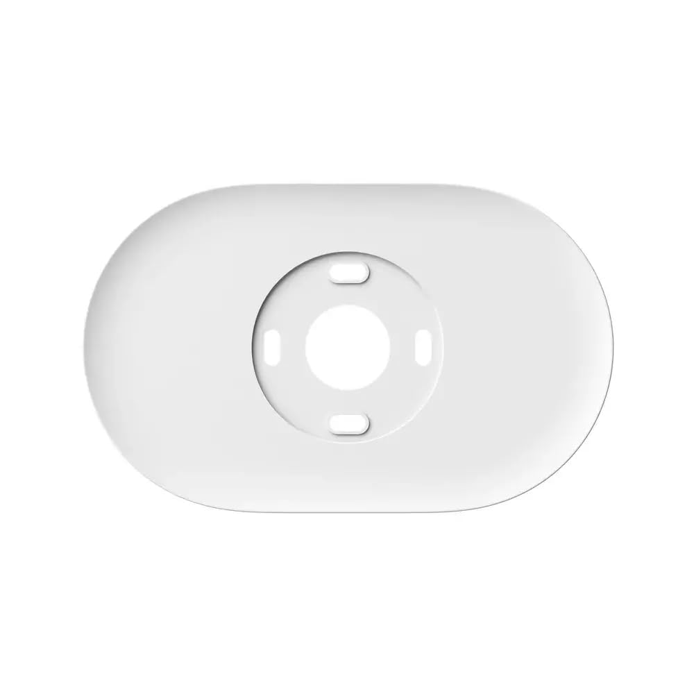 Google Snow Nest Thermostat Trim Kit - Made For The Nest Thermostat - Programmable Wifi Thermostat Accessory