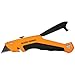 Klein Tools 44133 Heavy Duty Utility Knife, Retractable, Adjustable, with Wire Stripper, Klein-Kurve Handle