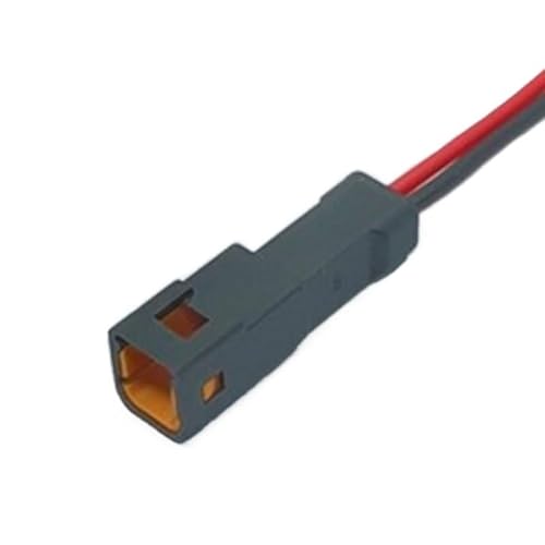 2 Pin Car Electronic Connector 02T Black Special Version Plug Female Male Water Proof Wiring Harness(2P Male,10 Pcs)