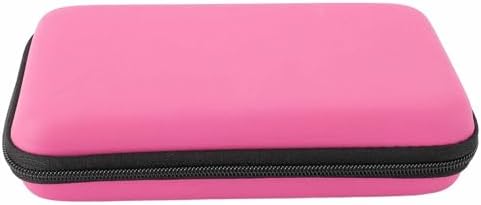 Generic Portable Game Console Protective Hard Shell Case with Superior Protection for New 3DS XL, 8 Game Slots, Ideal for Travel or Daily Use (Pink) - 2