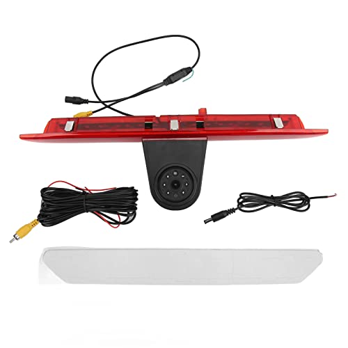 Image of Rear View Camera, High Mount Brake Light Backup Camera DC12V View Angle IP67 Waterproof Replacement for Transit 2014 2015 2016 2017 2018