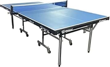 Gymnco Regular Table Tennis Table with Wheel Top 25MM with 2 Bats,Balls & Cover 25 MM Top (Top 25 MM)