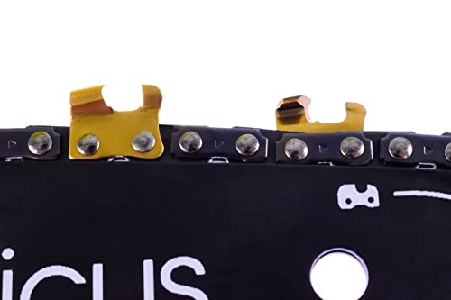 Baricus Akku-Kettensäge 18V Lithium-Ionen System - Version 2.0 - Einhand-Bedienung - Schwertlänge ca. 156mm - Geringer Rückschlag - Ergonomischer Handgriff - B-WARE (Ohne Akku und Ladegerät) – Bild 4