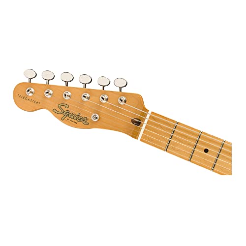 Image of Squier Classic Vibe 50s Telecaster Electric Guitar, with 2-Year Warranty, Butterscotch Blonde, Maple Fingerboard, Left-Handed
