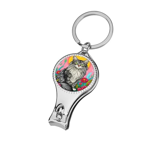 SANWDAI Maine Coon Cat Nail Clippers Trimmer