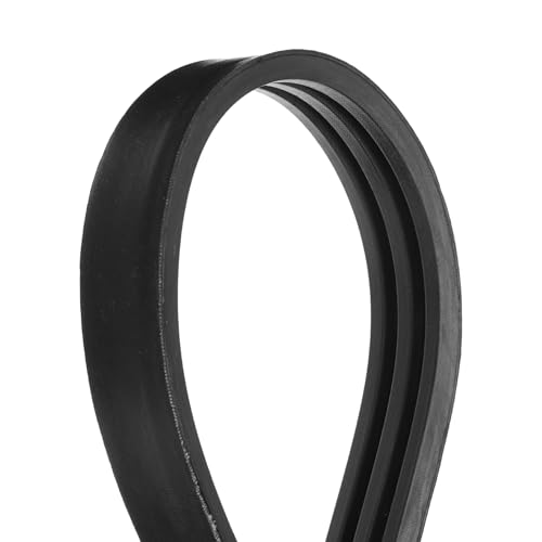 Image of uxcell 3 /A100 or 3 /4L1020 Banded V-Belt Classic Wrapped Rubber, 3 Banded /3 Ribs, A Profile, 100 inch(2540mm) Inside Circumference