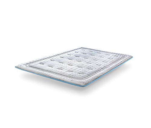 SonnoMATTRESS Topper Viscogel Blue Gel Confort 135x190x4