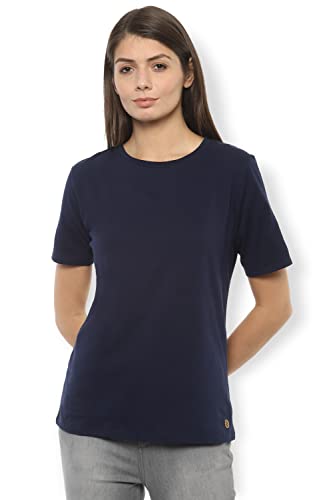 Image of Van Heusen Women's Solid Regular Fit T-Shirt