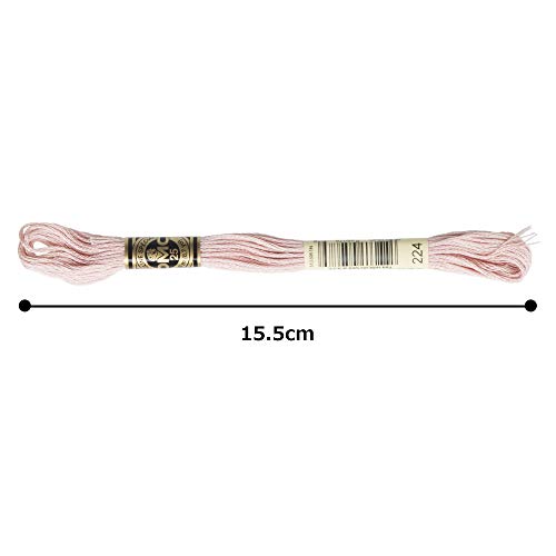 Image of DMC 6-Strand Embroidery Cotton Floss, Very Light Shell Pink