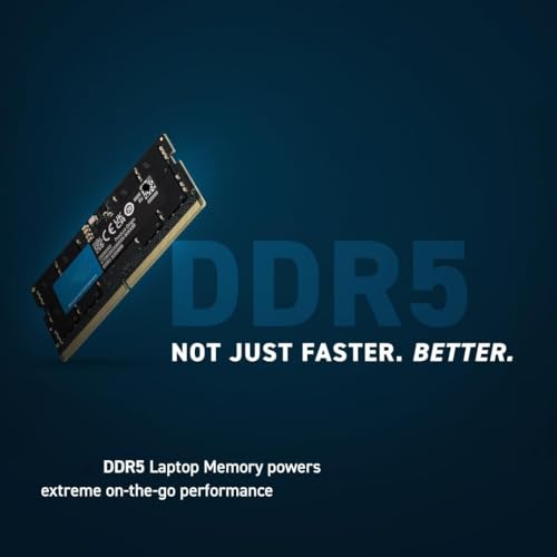 Image of 16GB DDR5 Laptop RAM | 4800MHz High-Speed Memory Module | PC5-38400 | 262-Pin SO-DIMM | 1.1V | for Notebook & Laptop