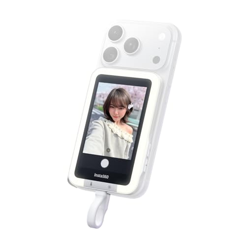 Insta360 Snap 自撮りモニターライト付き Amazon | Insta360 Snap 自撮りモニター（ライト付き） - Insta360