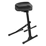 STRICH Guitar Stool, Height Adjustable Guitar Seat, Adjustable Footrest Chair for Kids Adults Guitarist, Portable and Foldable Drum Stool Throne for Drummer