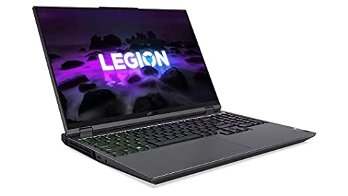 Lenovo Legion 5 Pro 16' Laptop Computer - AMD Ryzen 7 5800H Processor, NVIDIA GeForce RTX 3070 Graphics, 16' QHD (2560x1600) IPS Display, 16GB RAM, 512GB SSD, Windows 11 Home, Storm Grey