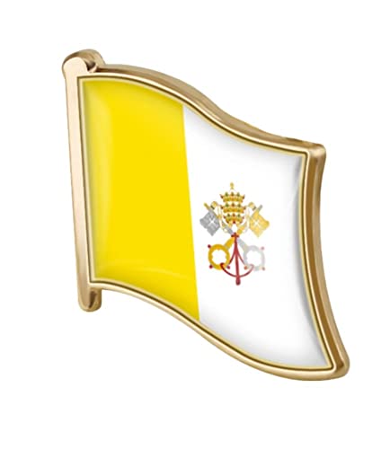 Image of vmcoatdu Country Flag Pin Badge International Travel Brooch Metal Alloy Souvenir Pin for Hat Clothes Backpack