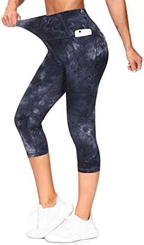 THE GYM PEOPLE Women Tummy Control Leggings Workout Yoga Pants with Pockets