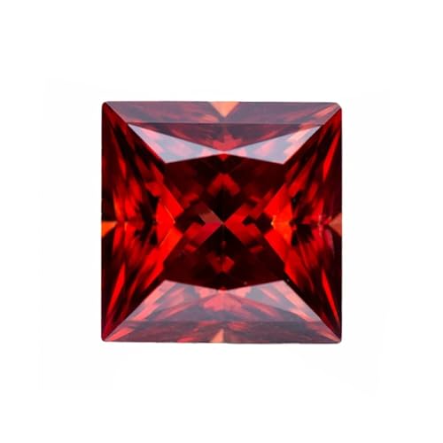 Moissanite taille princesse éclat éternel pour haute joaillerie DIY