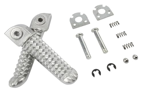 Motorrad-Fußrasten Fußstütze Pedal for Yamaha YZF R1 R6 R125 R25 R3 MT125 MT03 MT07 MT09 MT10 Fußrasten(Rear)