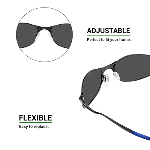 Image of Mryok Replacement Earsocks for Oakley Tightrope OO4040 Eyeglasses - Options