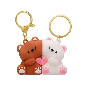 Leuke sleutelhanger voor koppels, cadeaus voor jubileum, Valentijnsdag, voor vriendin, vriend, koppels, passende verjaardagscadeaus voor je beste vriendin, echtgenote, echtgenoot