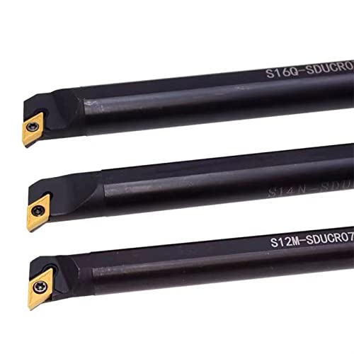 Portaherramientas CNC 95° con 10 piezas carburo S16Q-SDUCR07 miniatura 5