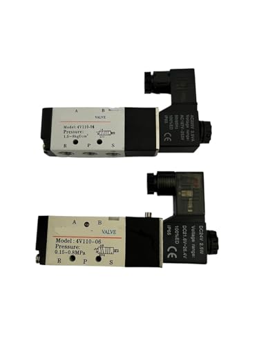 Électrovanne pneumatique 4V110-06 pour contrôle de vérin 5 ports