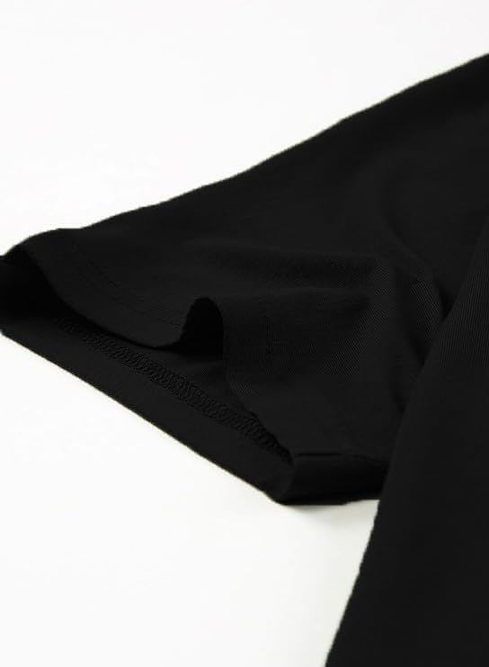 Poetsky Summer Womens Tunic Tops for Leggings with Pockets Vneck Short Sleeve Casual Long T Shirts S-3XL4