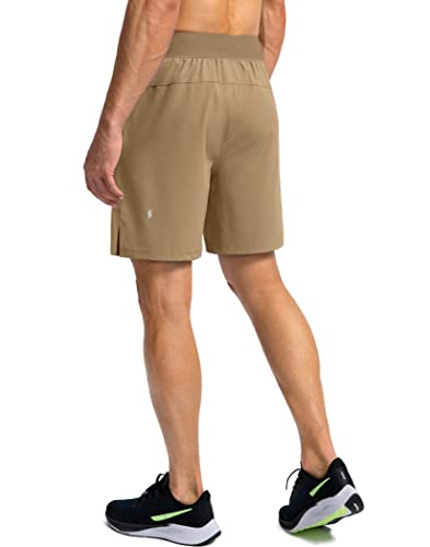 Image of Soothfeel Men's Running Shorts with Zipper Pockets 9 inch / 7 inch / 5 inch Quick Dry Eight Basketball Gym Workout Athletic Shorts