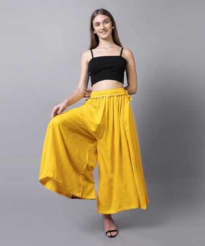 Image of Rayon Comfort Fit Palazzo