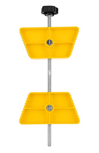 Camco Large Rv Wheel Stop | Fits 26 To 30-Inch Diameter Tires And Tire Spacing From 3 ½ To 5 ½-Inches | Yellow (44622) #TOP1