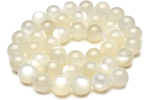 【 福縁閣 】ムーンストーン8mm １連（約38cm）_R1646-8 天然石 パワーストーン ビーズ