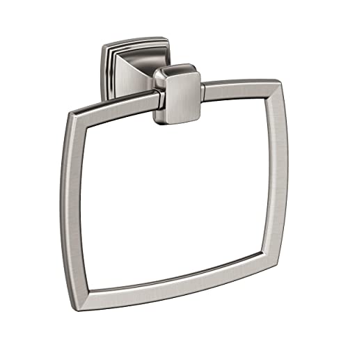 Amerock BH36032G10 | Brushed Nickel Towel Ring | 6-13/16 in
