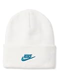 Nike Peak Futura Beanie, White/Green Abyss, 1SIZE