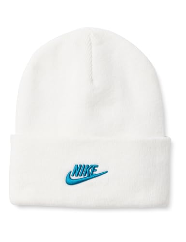 Nike Peak Futura Beanie, White/Green Abyss, 1SIZE