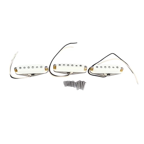 Kit de pick-up de guitare électrique complet avec ressorts et vis d'ajustement