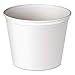 Dart 5T3-N0196 Double Wrapped Paper Bucket, Waxed, White, 83oz, 100/carton