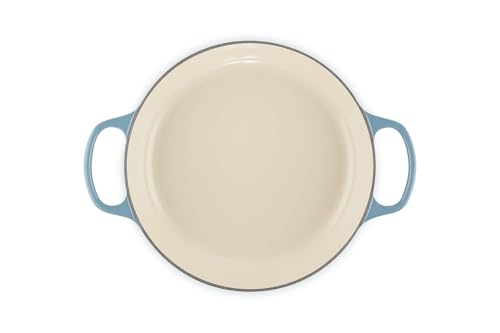 Le Creuset Tegame basso Evolution in ghisa vetrificata, Rotondo, Ø 26 cm, Chambray, 21180264344441 - immagine 6