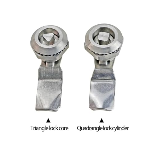 Serrure de porte d'armoire Quadrangle lock-SS en acier inoxydable - 4
