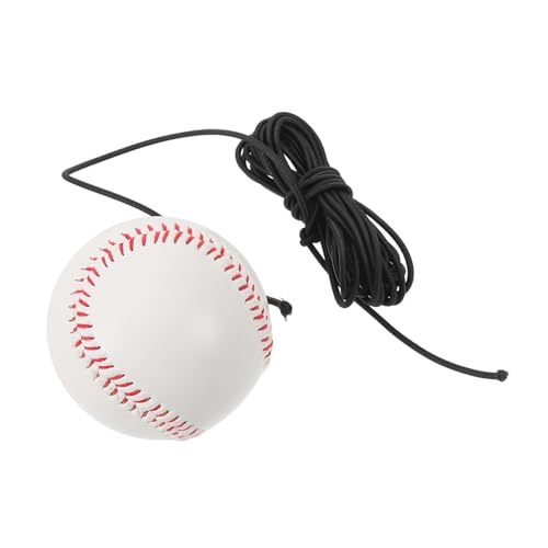 GRIRIW 1Set Baseball Hitting Trainer with Elastic Rope Durable Portable Training Tool for Students Adults for Summer Camps Outdoor Practice Sessions