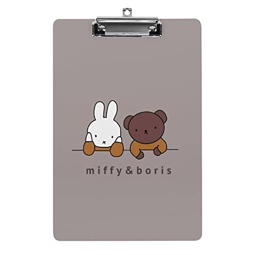 クリップボード A4サイズ ミッフィー クリップファイル バインダー 吊り下げる 書類整理 軽量 おしゃれ キャラクター かわいい