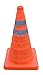 12 Inch Collapsible Traffic Multi Purpose Pop Up Reflective Safety Cone, Work Area Protection, Emergency Roadside Barrier