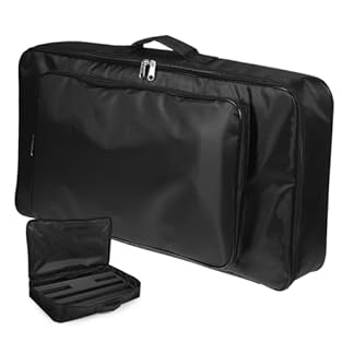 Pedalboard zipper pouch:this guitar effect pedalboard bag can easily store your pedalboard,Pedalboard Storage Bag Guitar effect pedal storage bag:high toughness nylon fabric,it can endure abrasion and not easy to be damaged,Pedalboard Storage Bag Ped...