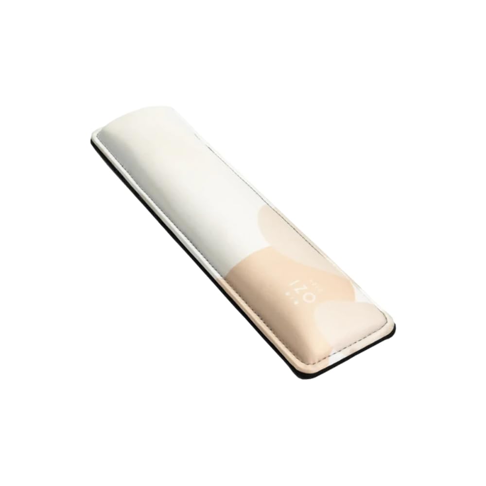 Azio Palm Rest, White Blossom (PR-IZO103)