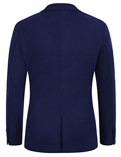 Image of PJ PAUL JONES Men's Casual Knit Blazer Suit Jackets Two Button Lightweight Unlined Sport Coat