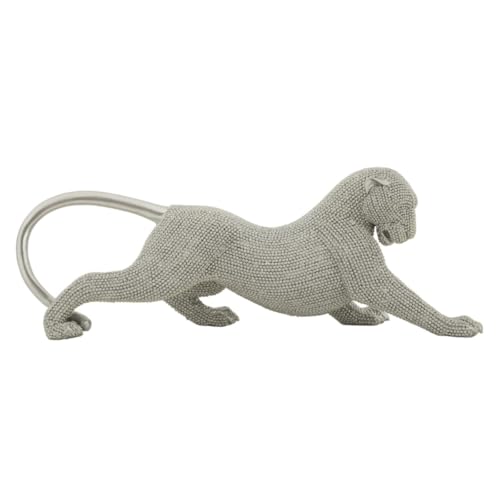 Paris Prix Statuette Déco Panthère Sparky 32cm Argent