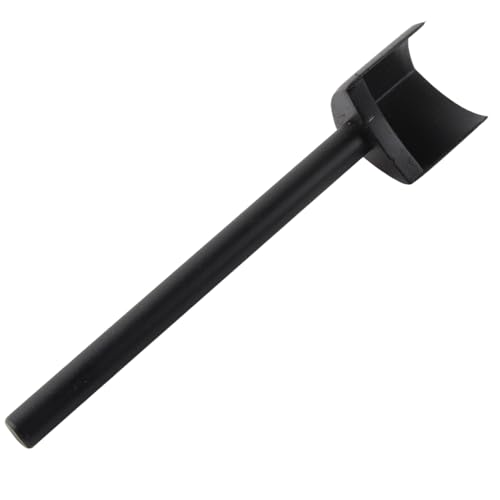 Emporte-pièce en V pour cuir arrondi de 25 mm pour réparer une sangle