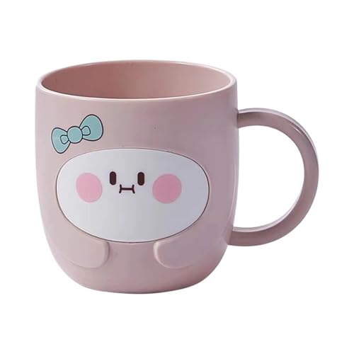 Image of FunBlast Milk Mug for Kids - 350 Ml; Unbreakable Mug for Kids, Milk Mugs for Kids Unbreakable - Milk Drinking Cup for Kids (Pink4)