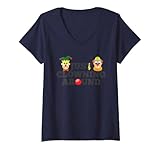 Photo Gallery donna just clowning around funny clown face gift maglietta con collo a v Photo Gallery donna just clowning around funny clown face gift maglietta con collo a v