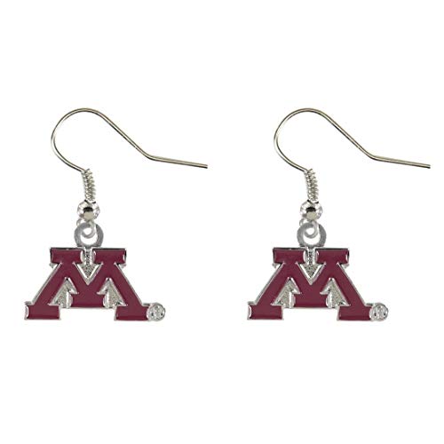 NCAA Minnesota Golden Gophers Logo Dangler Earrings