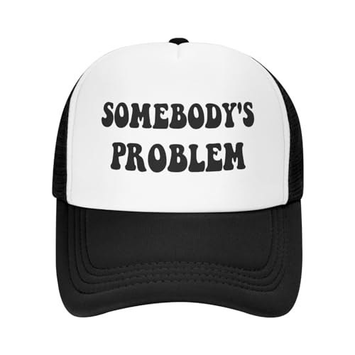 Image of You Find It Offensive? I Find It Funny Trucker Hats for Women Black Men Retro Trucker Black Hats for Men